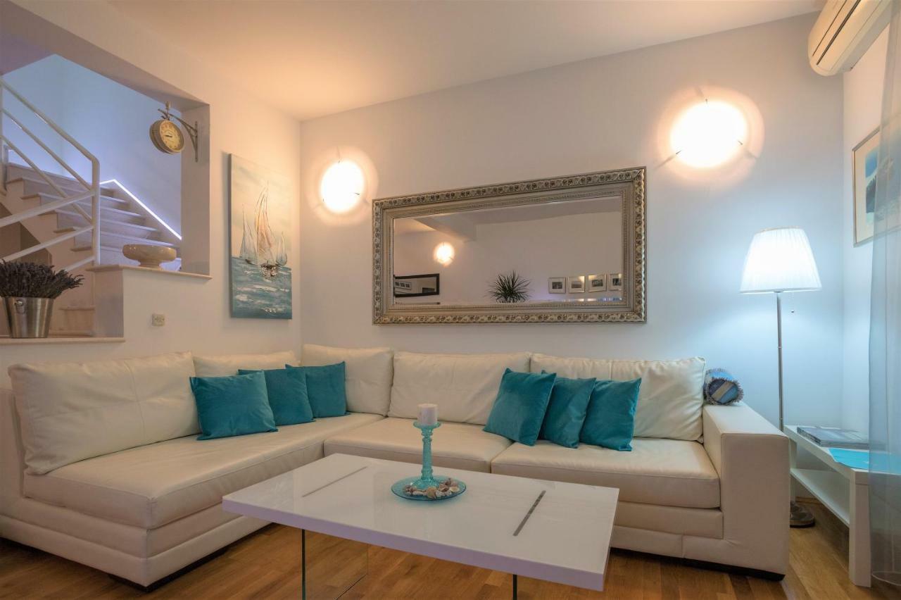 Andor - Lux, Two Beautiful Terraces With Sea & Sunset View Apartment Makarska Exterior foto