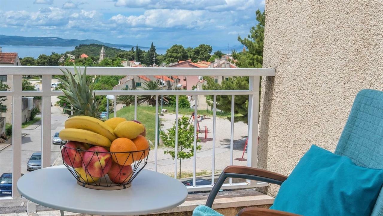Andor - Lux, Two Beautiful Terraces With Sea & Sunset View Apartment Makarska Exterior foto