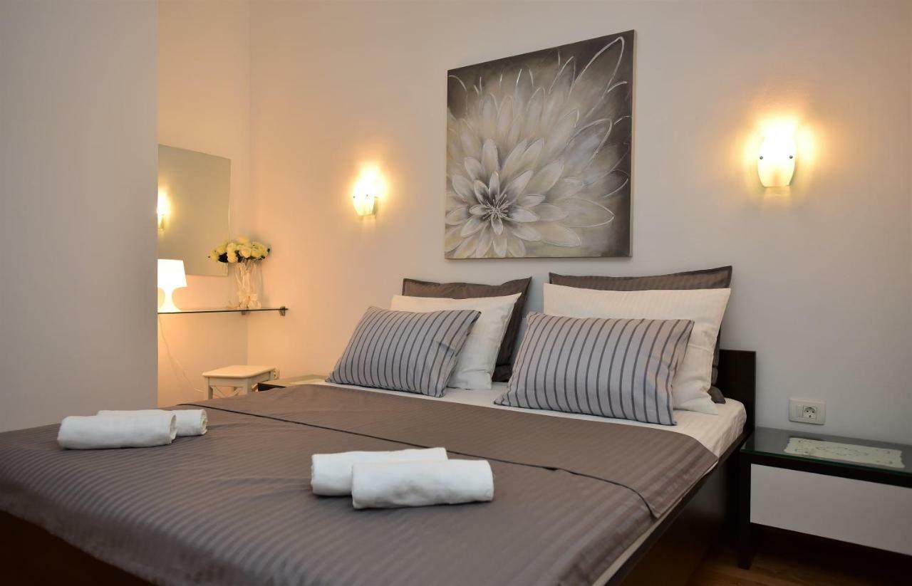 Andor - Lux, Two Beautiful Terraces With Sea & Sunset View Apartment Makarska Exterior foto