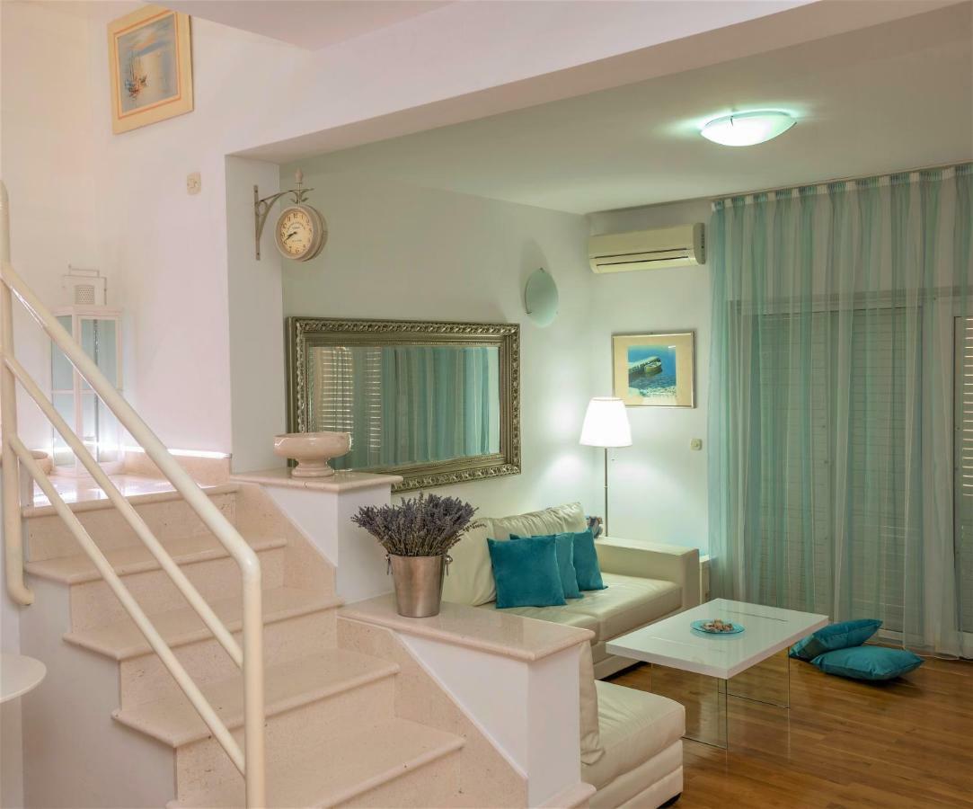 Andor - Lux, Two Beautiful Terraces With Sea & Sunset View Apartment Makarska Exterior foto