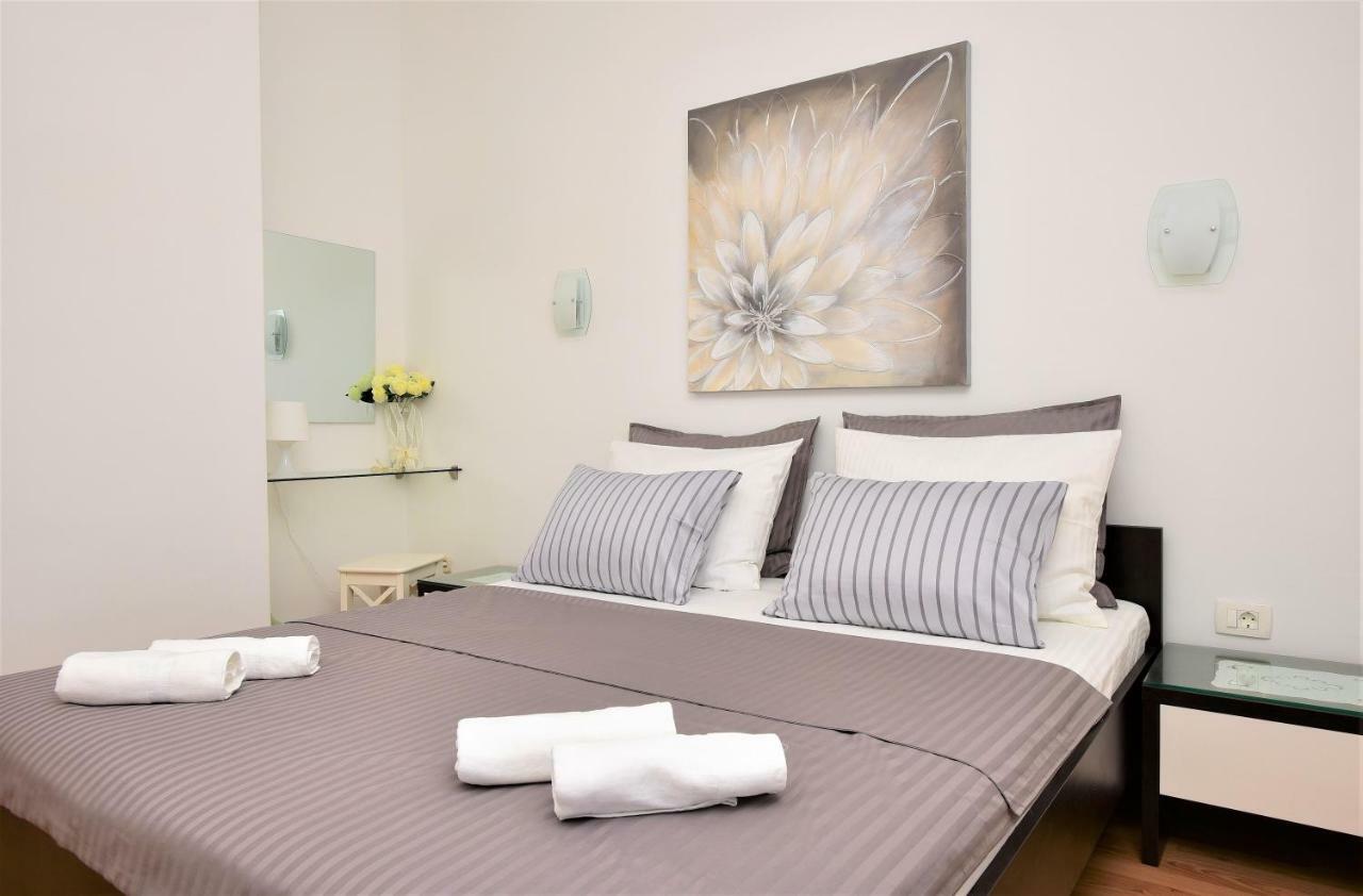 Andor - Lux, Two Beautiful Terraces With Sea & Sunset View Apartment Makarska Exterior foto
