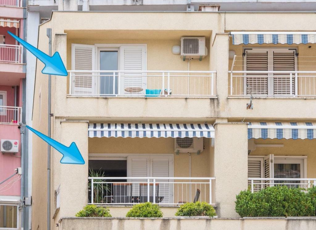 Andor - Lux, Two Beautiful Terraces With Sea & Sunset View Apartment Makarska Exterior foto